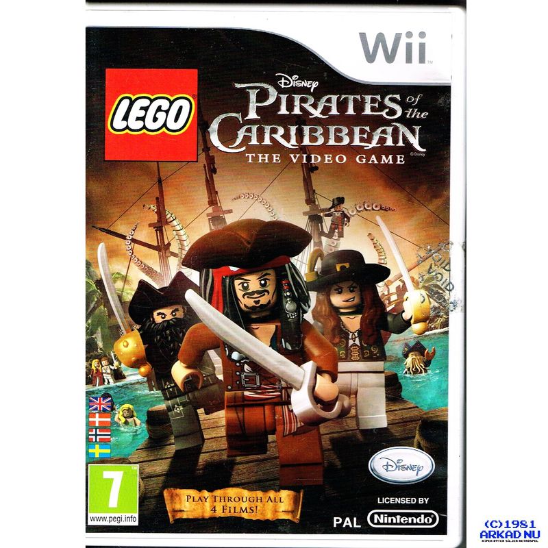 LEGO PIRATES OF THE CARIBBEAN WII