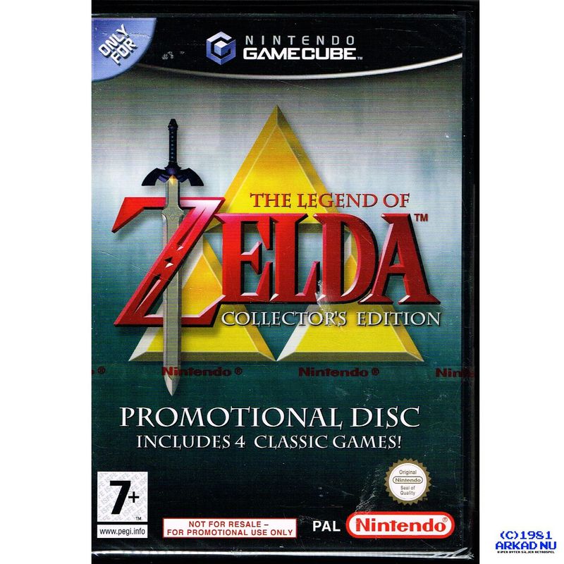 THE LEGEND OF ZELDA COLLECTORS EDITION GAMECUBE