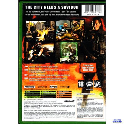 URBAN CHAOS RIOT RESPONSE XBOX