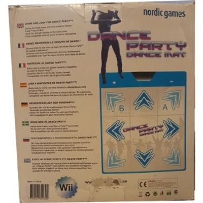 DANCE PARTY DANCE MAT WII