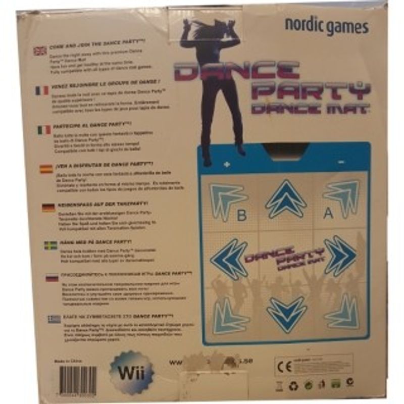 DANCE PARTY DANCE MAT WII