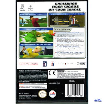 TIGER WOODS PGA TOUR 2005 GAMECUBE