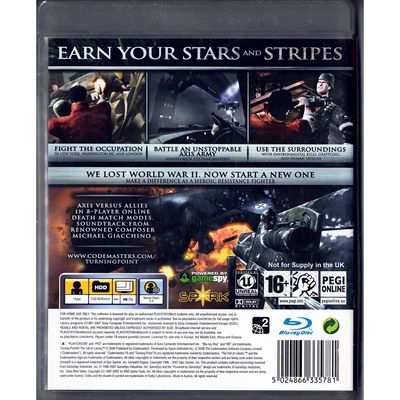 TURNING POINT FALL OF LIBERTY PS3