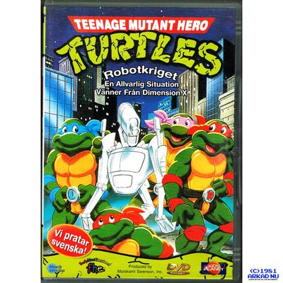 TEENAGE MUTANT HERO TURTLES ROBOTKRIGET 5/7 DVD