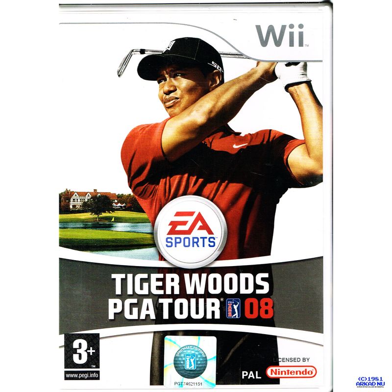 TIGER WOODS PGA TOUR 08 WII