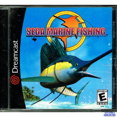 SEGA MARINE FISHING DREAMCAST NTSC USA