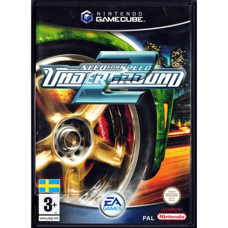 NEED FOR SPEED UNDERGROUND 2 GAMECUBE