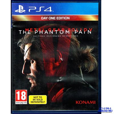 METAL GEAR SOLID V THE PHANTOM PAIN DAY ONE EDITION PS4