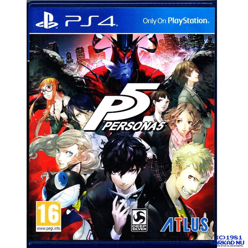 PERSONA 5 P5 PS4