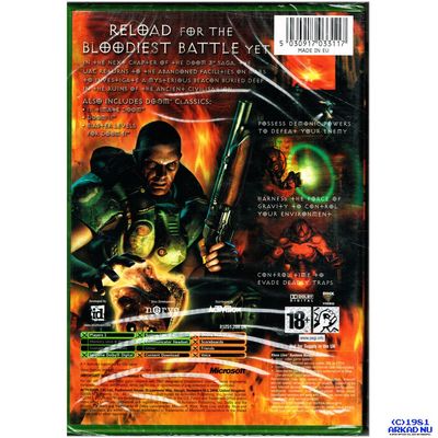 DOOM 3 RESURRECTION OF EVIL XBOX