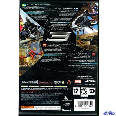 SPIDER-MAN 3 XBOX 360