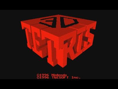 3D TETRIS VIRTUAL BOY