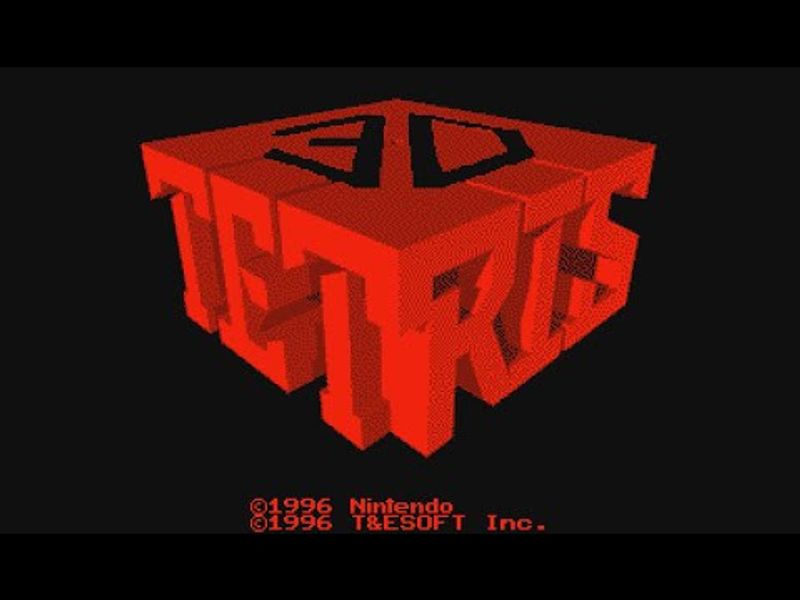 3D TETRIS VIRTUAL BOY
