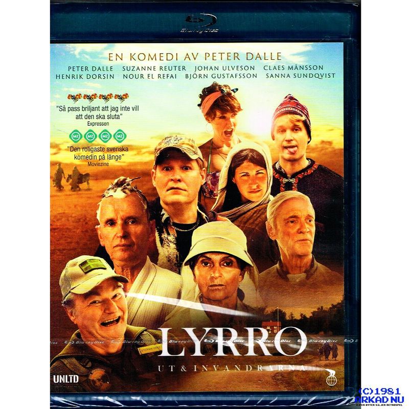 LYRRO UT OCH INVANDRARNA BLU-RAY