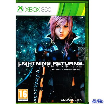 LIGHTNING RETURNS FINAL FANTASY XIII NORDIC LIMITED EDITION XBOX 360