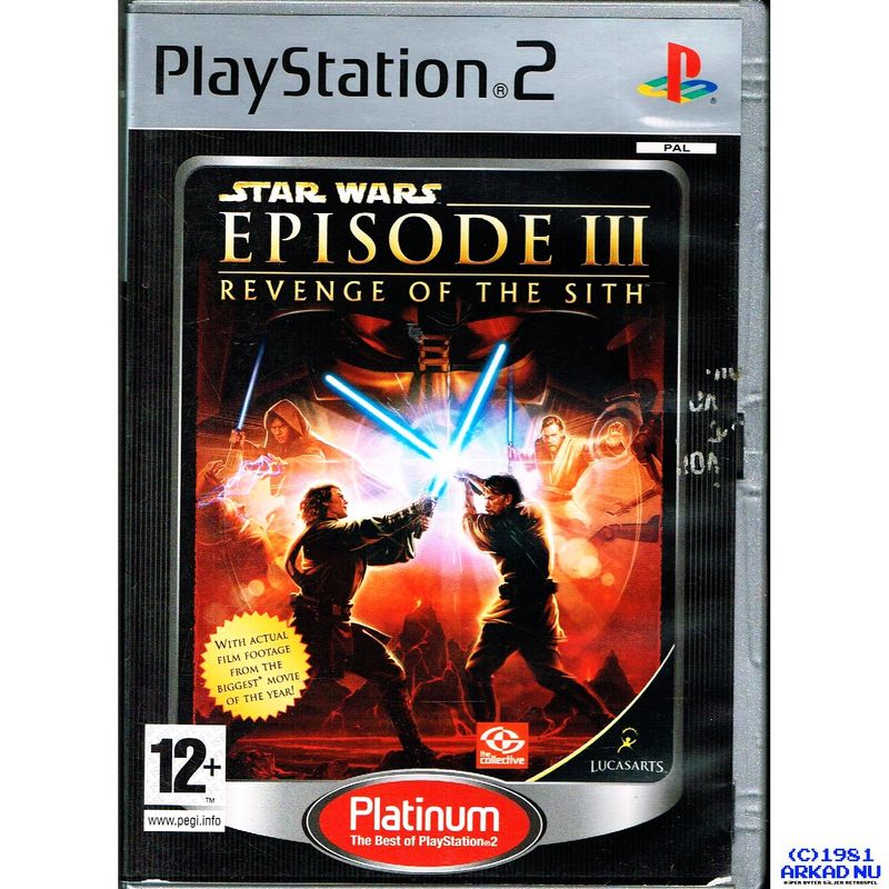 STAR WARS EPISODE III REVENGE OF THE SITH PS2