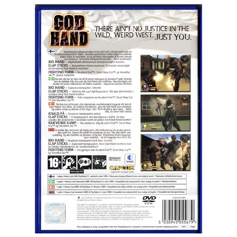 GOD HAND PS2