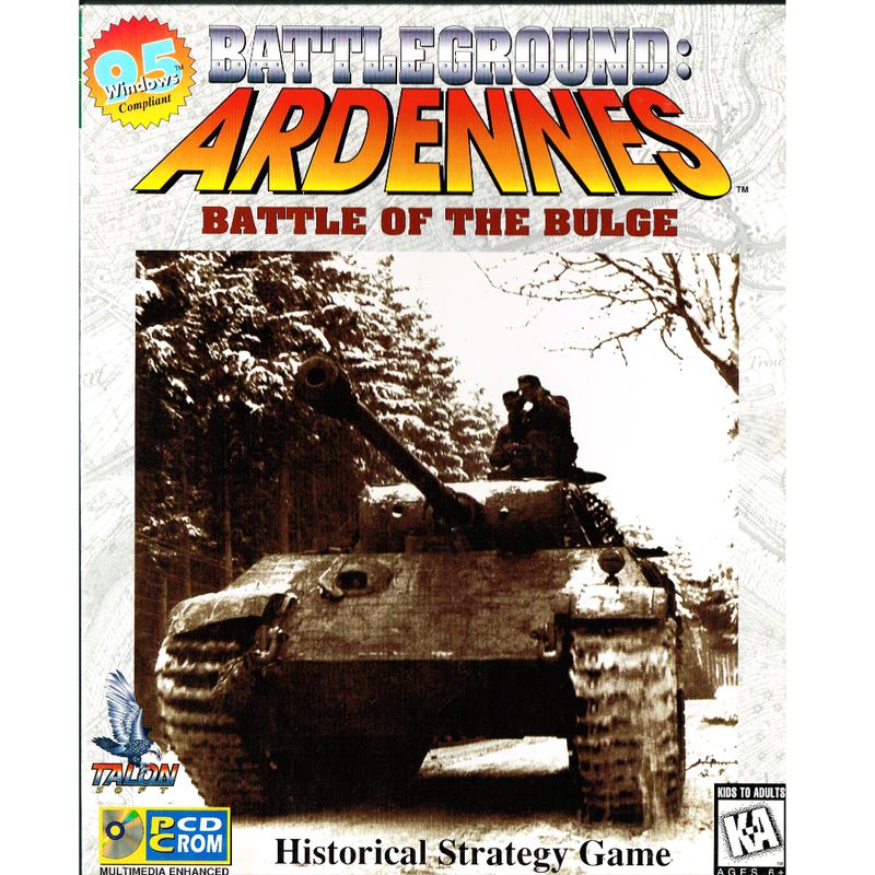 BATTLEGROUND ARDENNES BATTLE OF THE BULGE PC BIGBOX