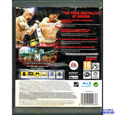 FIGHT NIGHT CHAMPION PS3