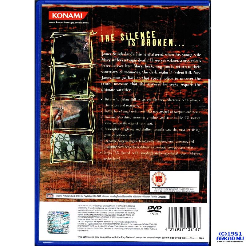 SILENT HILL 2 PS2