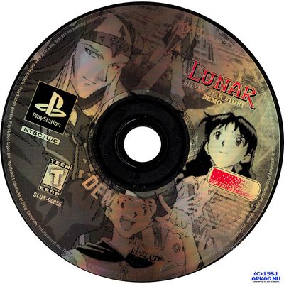 LUNAR SILVER STAR STORY DEMO CD PS1 NTSC USA