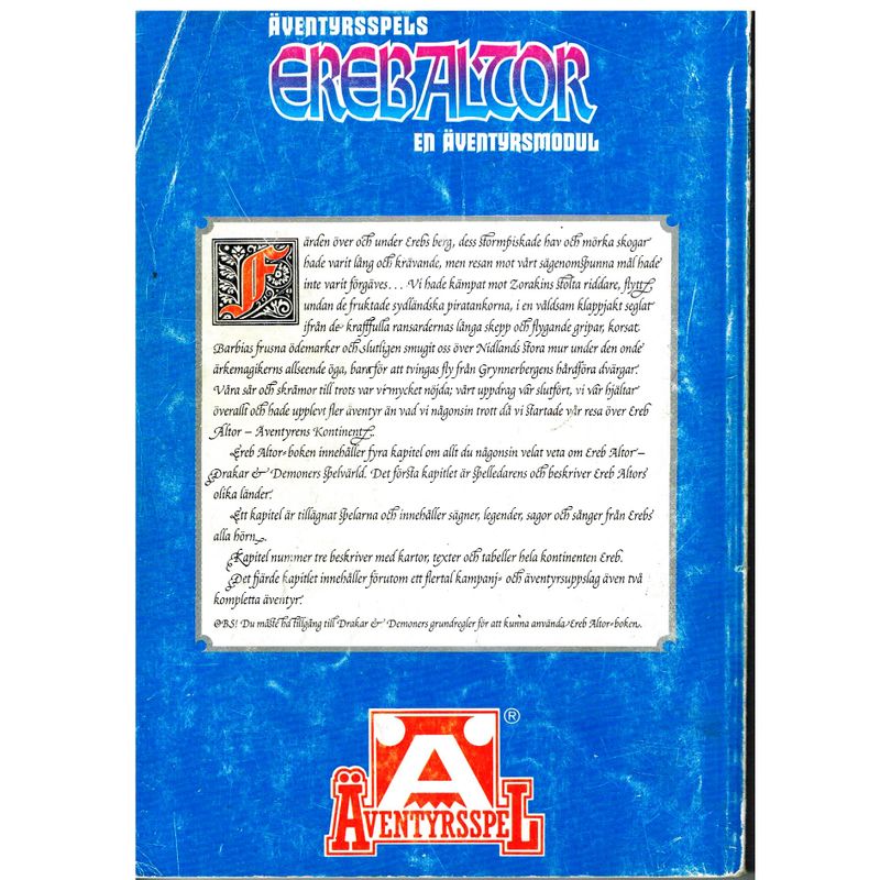 EREB ALTOR DRAKAR OCH DEMONER