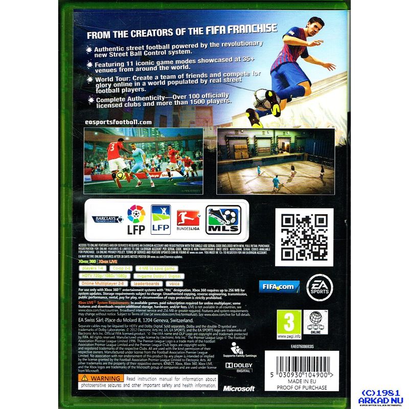 FIFA STREET XBOX 360