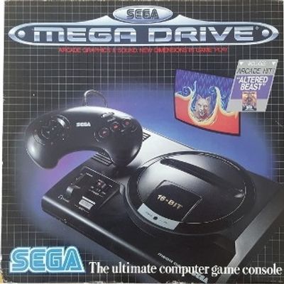 SEGA MEGA DRIVE ALTERED BEAST PAKETET