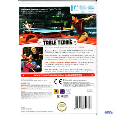 TABLE TENNIS WII