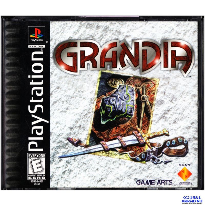 GRANDIA PS1 NTSC USA