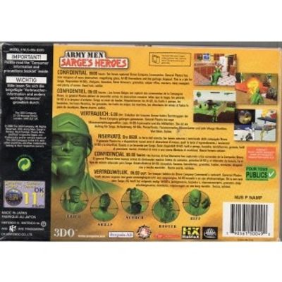 ARMY MEN SARGE'S HEROES SCN N64