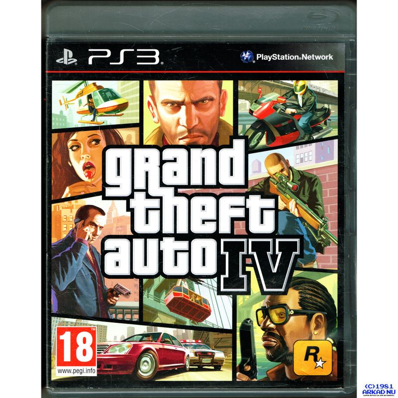 GRAND THEFT AUTO IV PS3