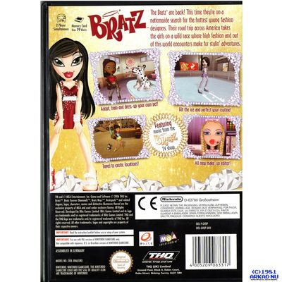 BRATZ FOREVER DIAMONDZ GAMECUBE