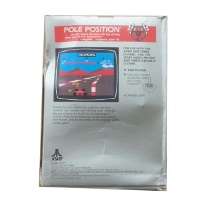 POLE POSITION Atari 2600 Cartridge