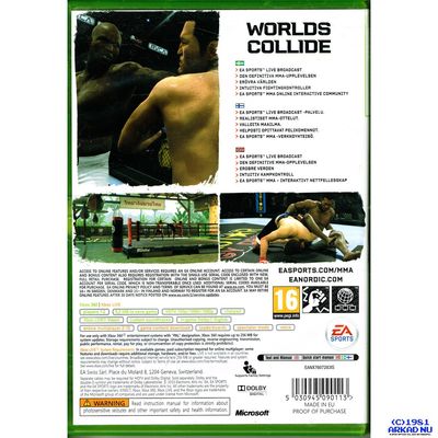 EA SPORTS MMA XBOX 360