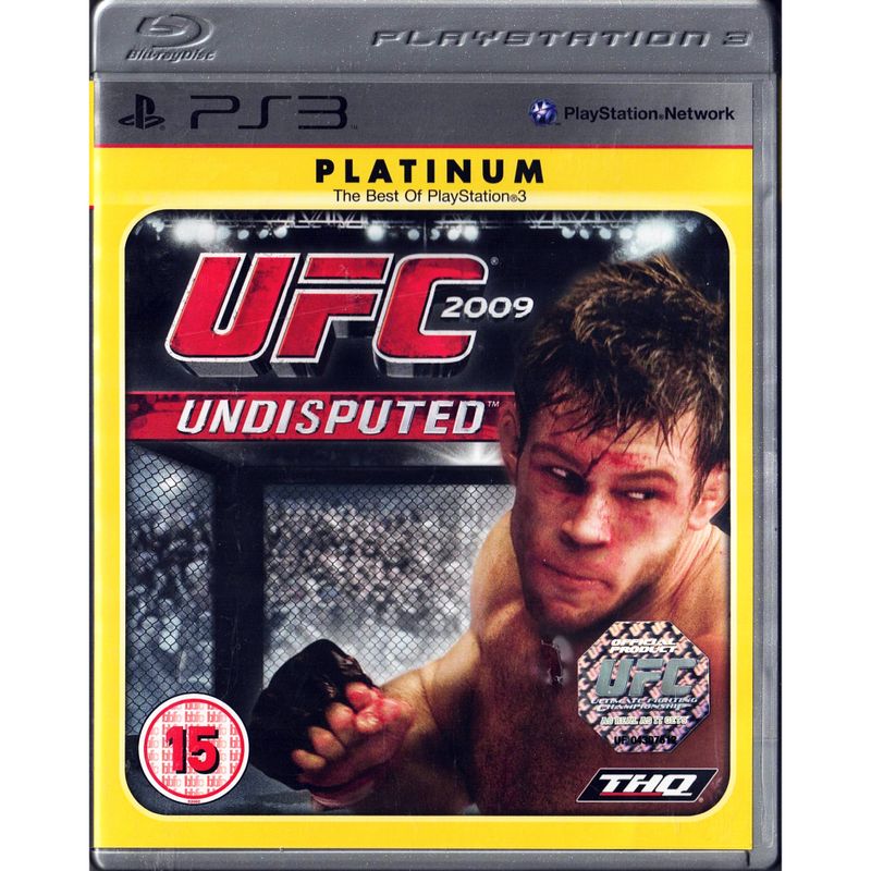 UFC 2009 UNDISPUTED 2009 PS3 PLATINUM