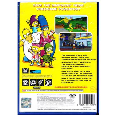 THE SIMPSONS GAME PS2