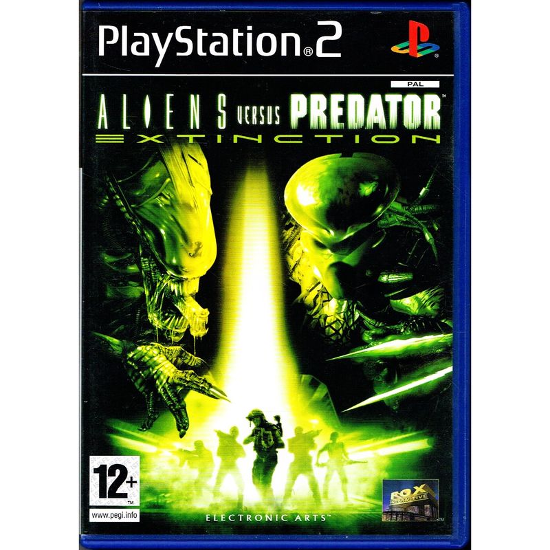 ALIENS VERSUS PREDATOR EXTINCTION PS2