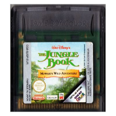 JUNGLE BOOK MOWGLIS WILD ADVENTURE GAMEBOY COLOR
