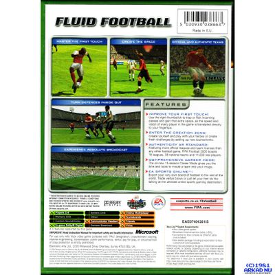 FIFA FOOTBALL 2005 XBOX