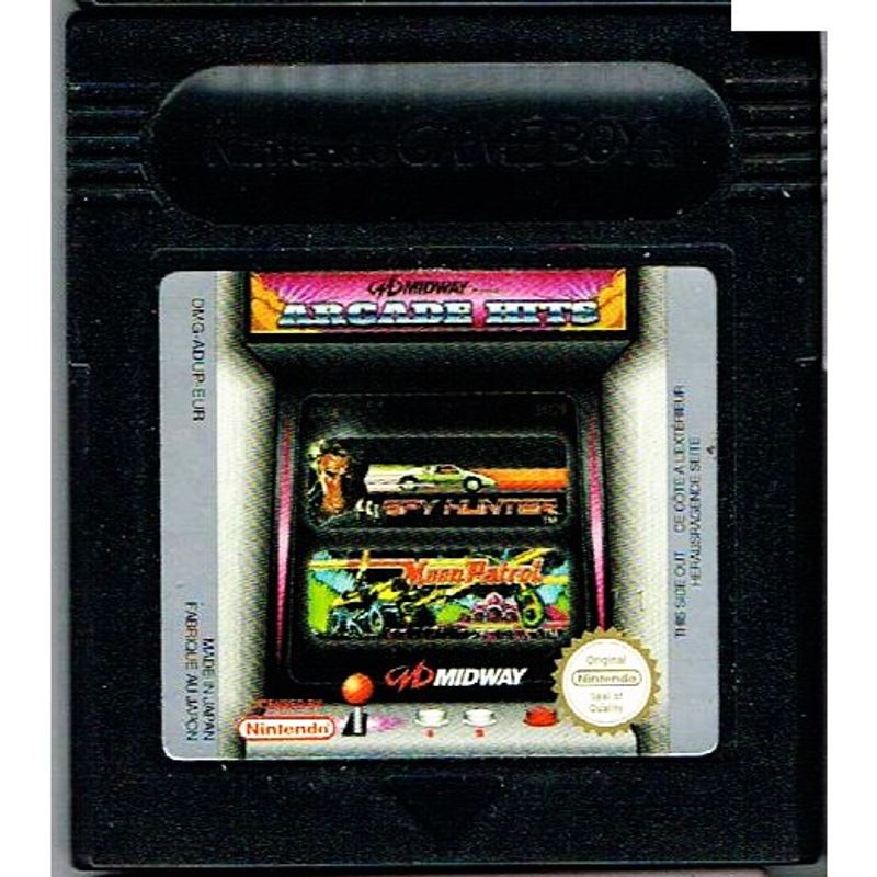 MIDWAY ARCADE HITS SPYHUNTER MOON PATROL GAMEBOY COLOR