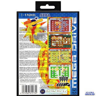 MEGA BOMBERMAN MEGADRIVE