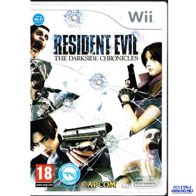 RESIDENT EVIL THE DARKSIDE CHRONICLES WII