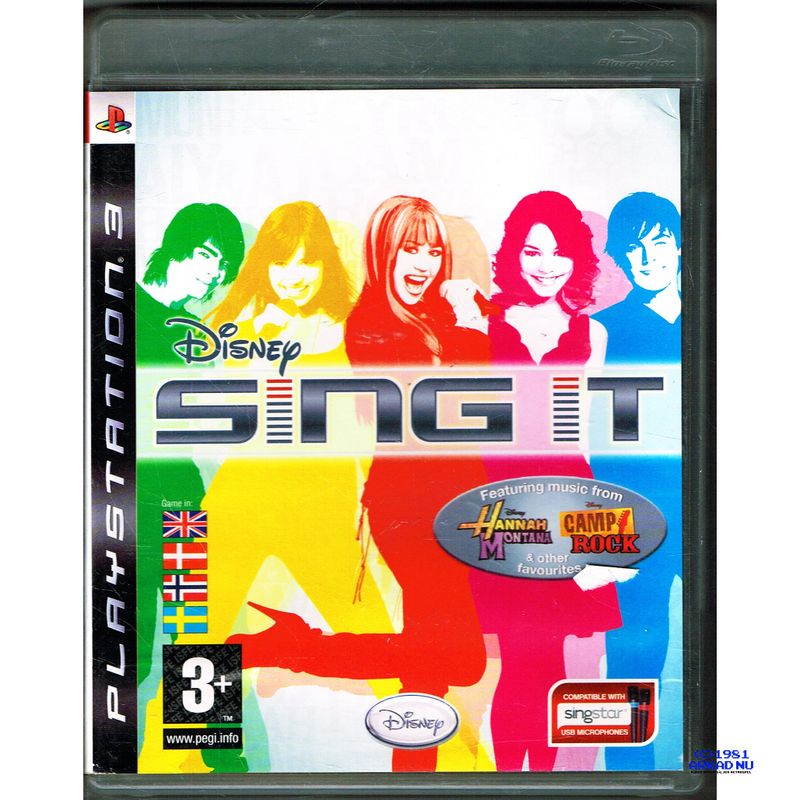 DISNEY SING IT PS3