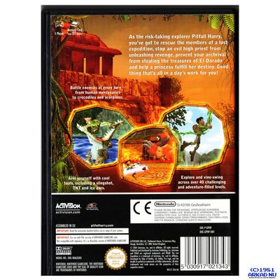 PITFALL THE LOST EXPEDITION GAMECUBE