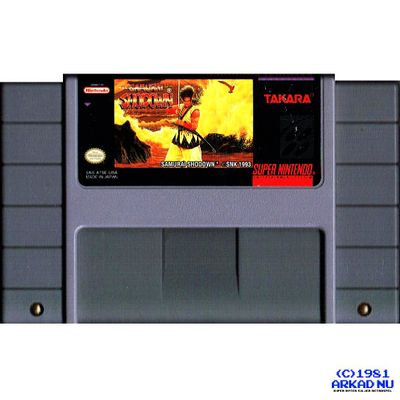 SAMURAI SHODOWN  SNES NTSC USA