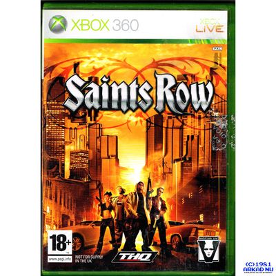 SAINTS ROW XBOX 360