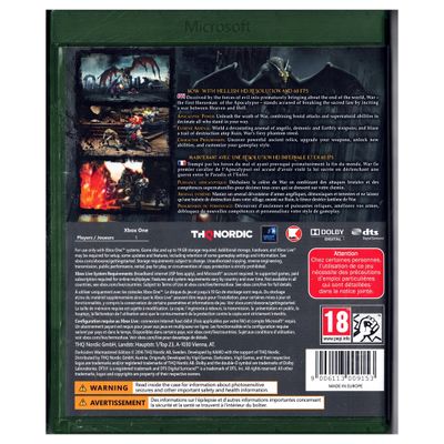 DARKSIDERS WARMASTERED EDITION XBOX ONE
