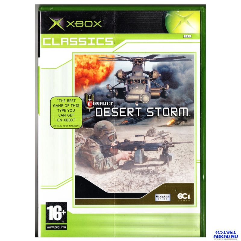 CONFLICT DESERT STORM XBOX