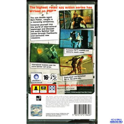 SPLINTER CELL ESSENTIALS PSP